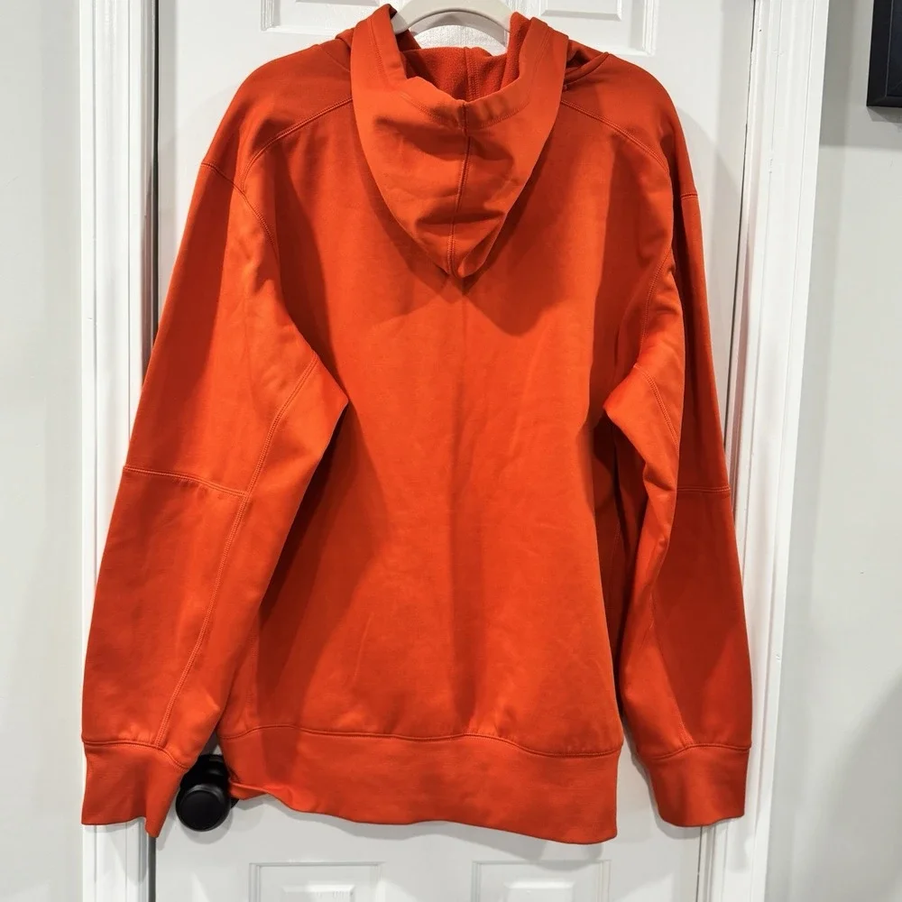 Nike Clemson Tigers Football Dri-FIT Hoodie Men's XL Orange NCAA